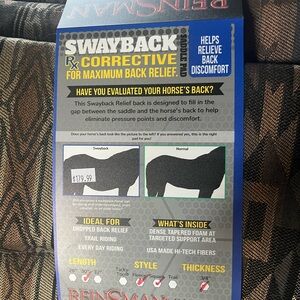 Swayback Corrective Pad for Horses